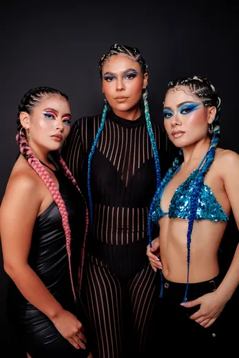 The Beauty School · práctica, backstage y eventos de la carrera